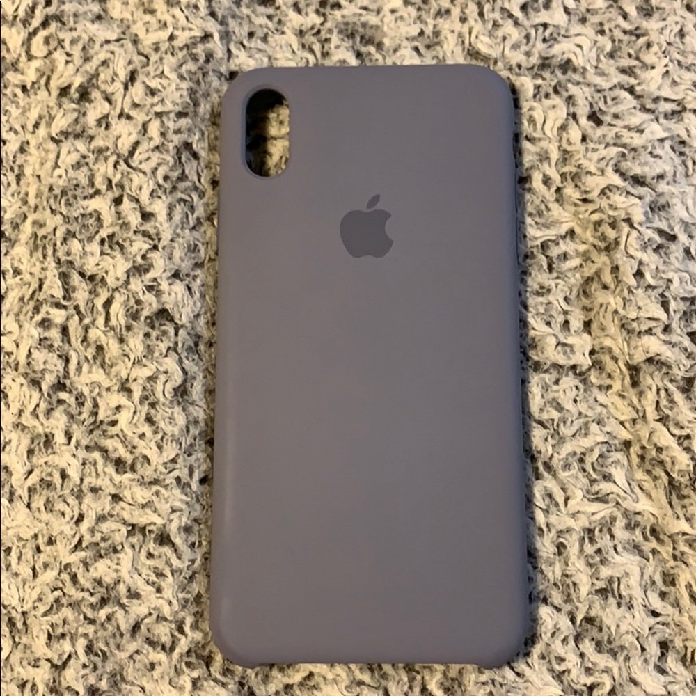 Apple Silicone Lavender Gray Case